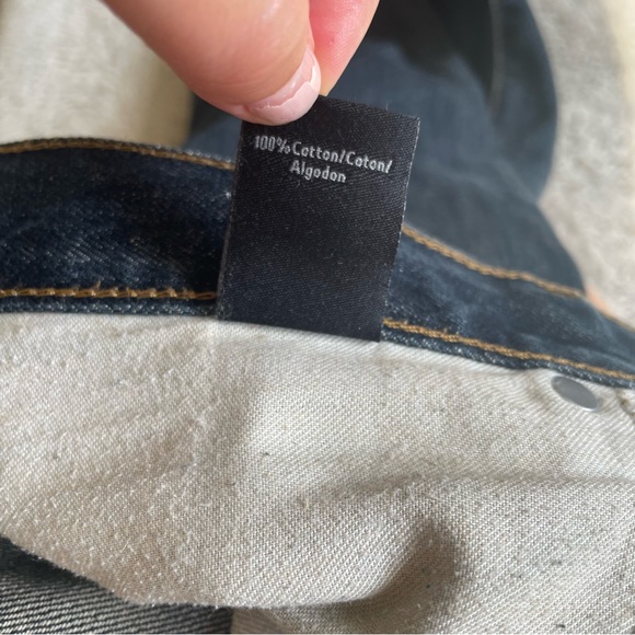 Calvin Klein dark wash Size 30 straight cut / regular length jeans men’s pants - Picture 7 of 12